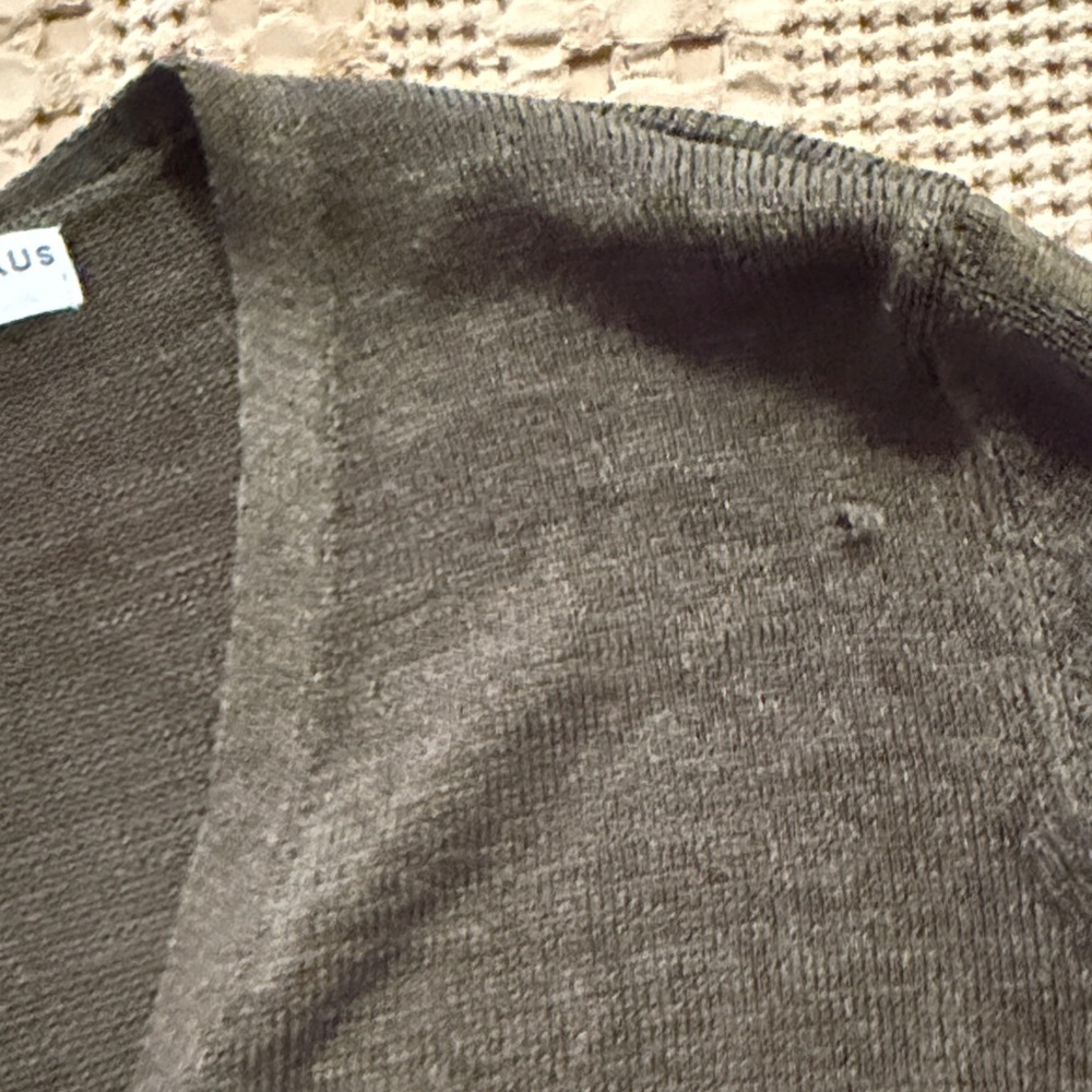 Josephine Chaus Olive Green Button Front Cardigan - Picture 2 of 5